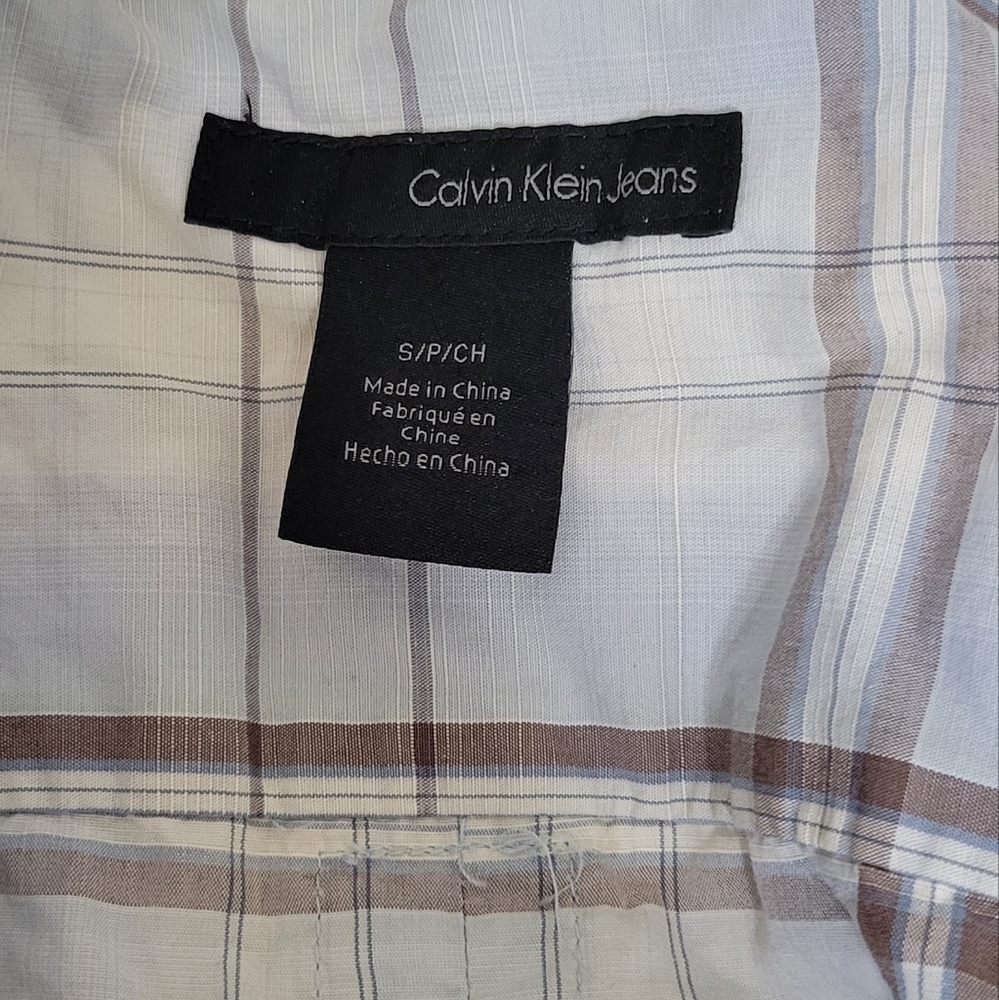 Calvin Klein button up